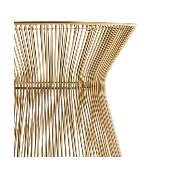 Kulatý odkládací stolek se skleněnou deskou ø 40 cm Jolene – Kave Home-image-3