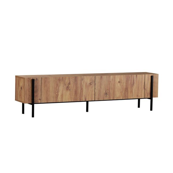TV stolek v dekoru borovice v přírodní barvě 180x45x30 cm Nexus – Kalune Design