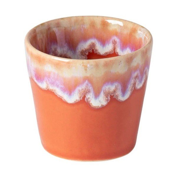 Oranžový kameninový šálek na espresso 100 ml Grespresso – Costa Nova