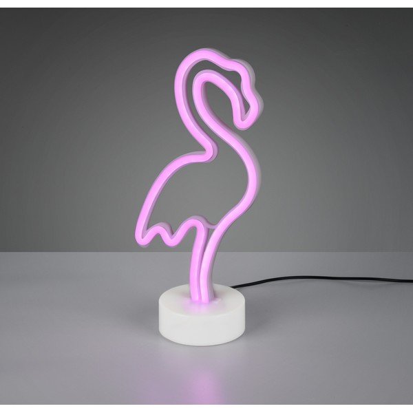 Bílá dětská lampička Flamingo – Reality-image-1