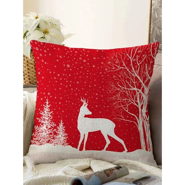Povlak na polštář s vánočním motivem 43x43 cm – Mila Home