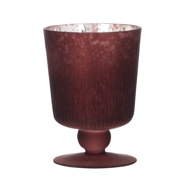 Svícen/váza Hurricane Red, 13 cm