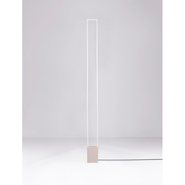 Bílá LED stojací lampa (výška 161 cm) Lithos – Nova Luce-image-3