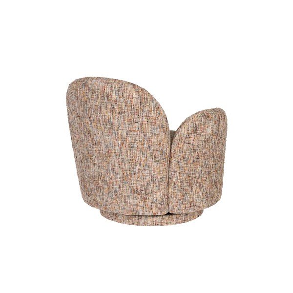 Béžové otočné žinylkové křeslo Rose – Dutchbone-image-4