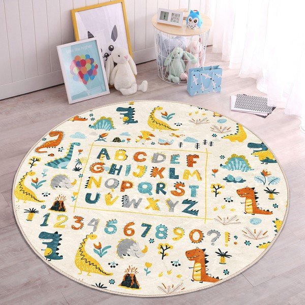 Dětský koberec ø 80 cm Comfort – Mila Home-image-2
