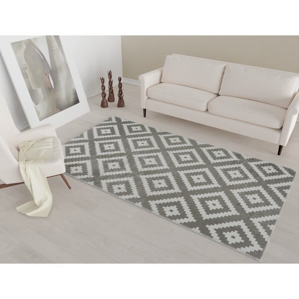 Světle hnědo-krémový pratelný koberec 180x120 cm - Vitaus-image-1