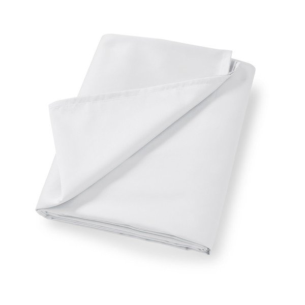 Bílé prostěradlo z bavlněného saténu 180x260 cm Cotton Sateen – Bianca