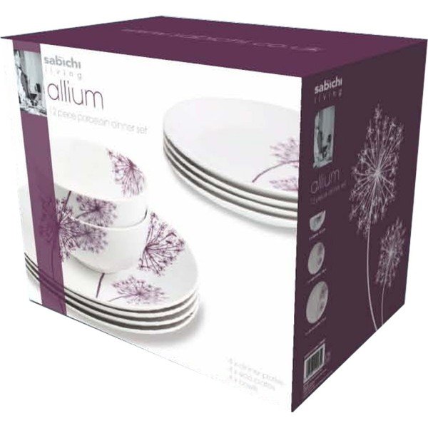 Porcelánový set Allium, 12 ks-image-1