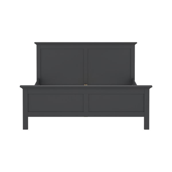 Šedá dvoulůžková postel 160x200 cm Paris – Tvilum-image-2