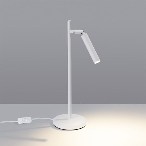 Bílá stolní lampa (výška 43 cm) Fideus – Sollux-image-3