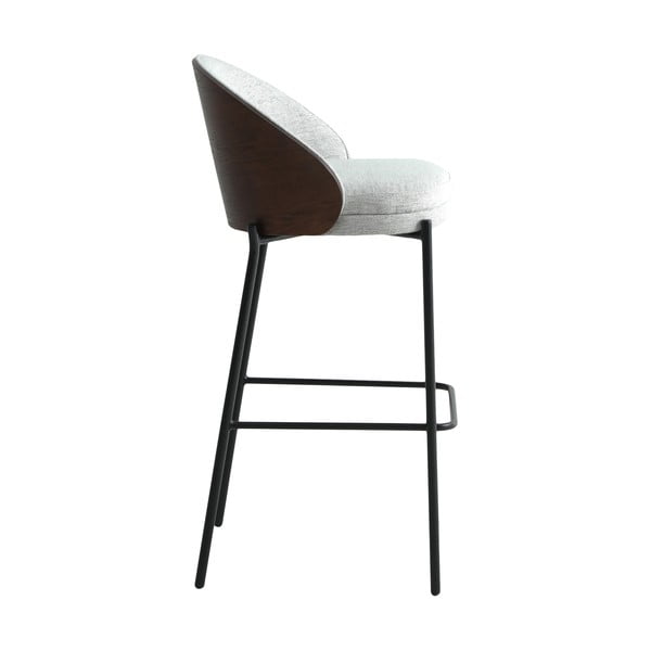 Světle šedé barové židle v sadě 2 ks 98 cm Canelas – House Nordic-image-3