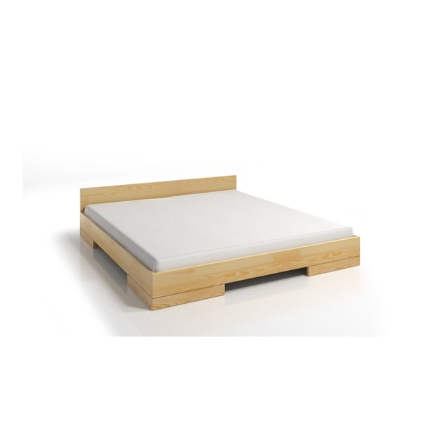 Dvoulůžková postel z borovicového dřeva SKANDICA Spectrum, 160 x 200 cm
