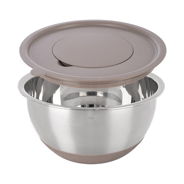 Nerezová mísa ve stříbrné barvě ø 26 cm Beige – Orion-image-3