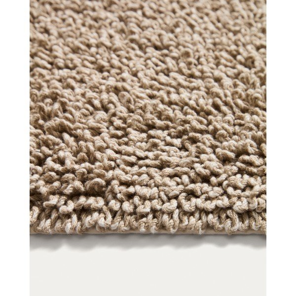 Béžová textilní koupelnová předložka 50x70 cm Aroia – Kave Home-image-2