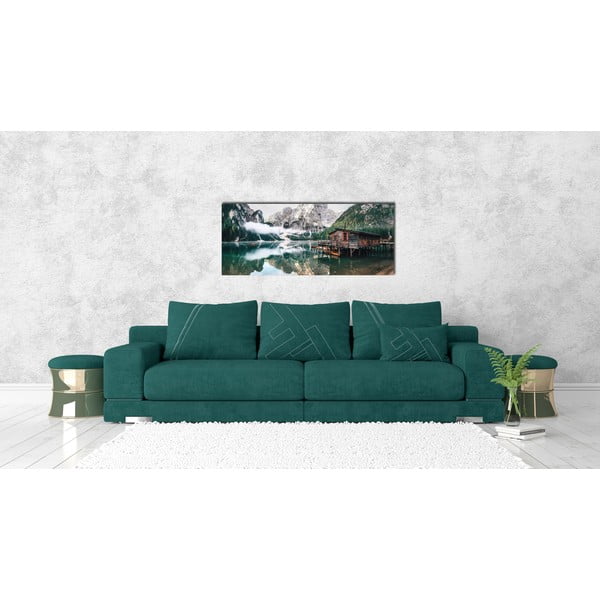 Skleněný obraz Styler Tyrol Lake, 50 x 125 cm-image-1