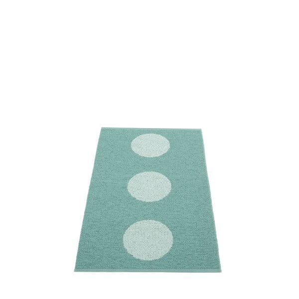 Tyrkysový vnitřní a venkovní koberec 70x120 cm Vera Pop Jade – Pappelina