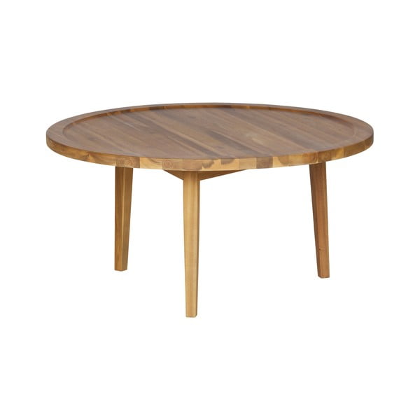 Přírodní konferenční stolek vtwonen Sprokkeltafel, ⌀ 80 cm