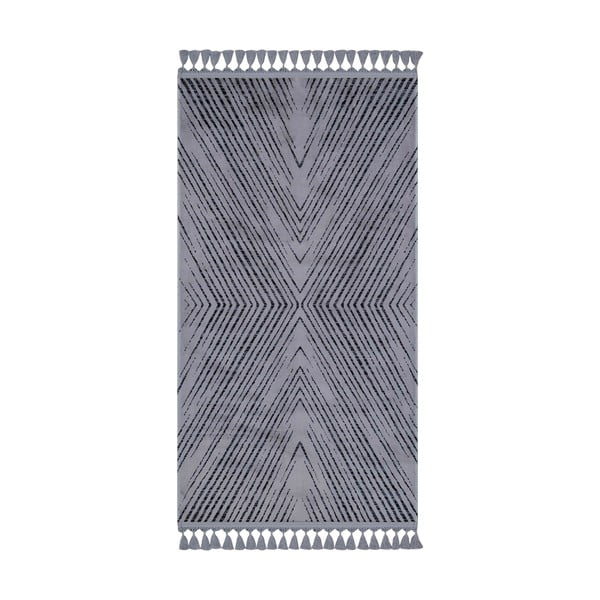 Šedý pratelný koberec 180x120 cm - Vitaus