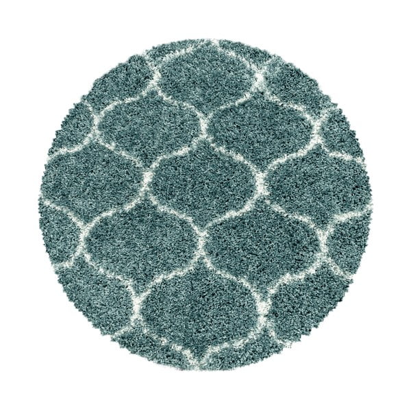 Modrý kulatý koberec ø 80 cm Salsa – Ayyildiz Carpets