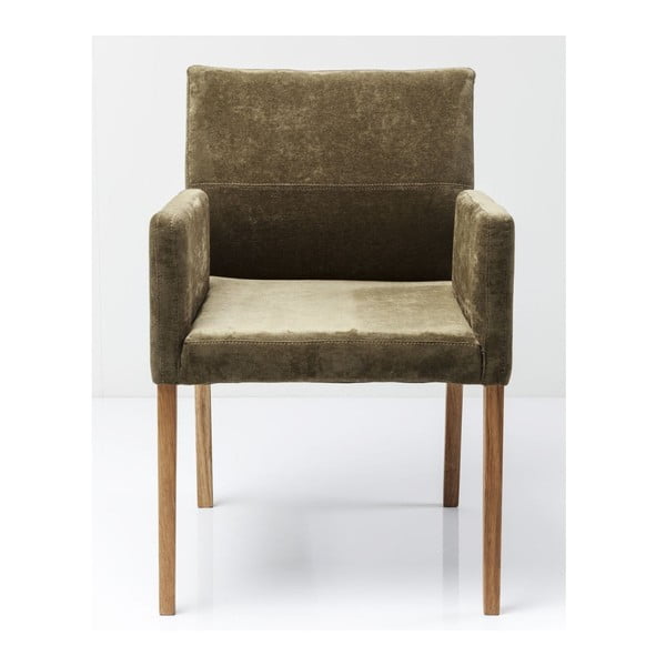 Olivově zelená židle Kare Design Mira