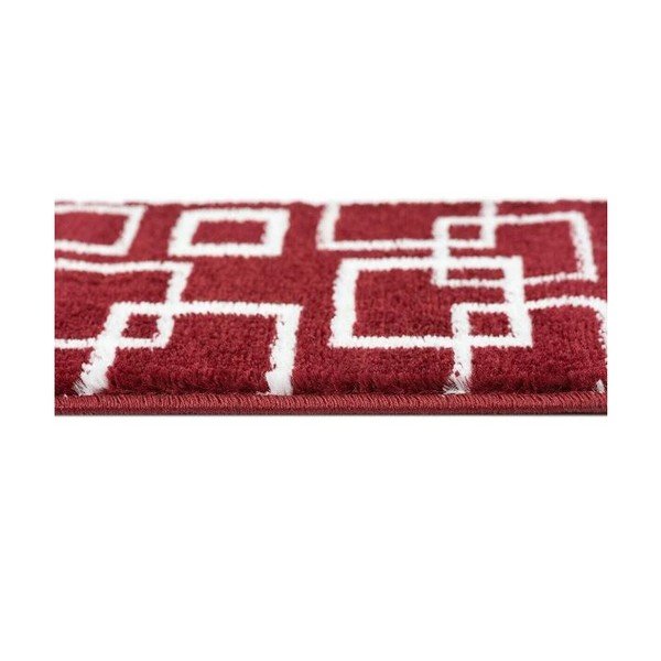 Červené nášlapy na schody v sadě 13 ks 22x73 cm Geometric – Mila Home-image-1