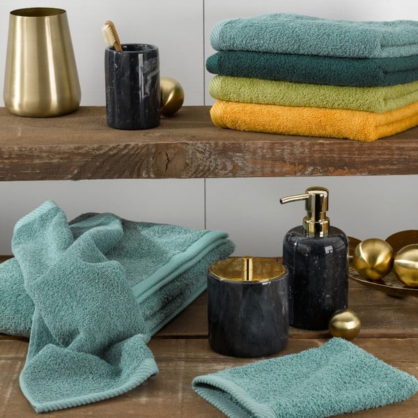 Černý mramorový kelímek na zubní kartáčky Kela Liron-image-2