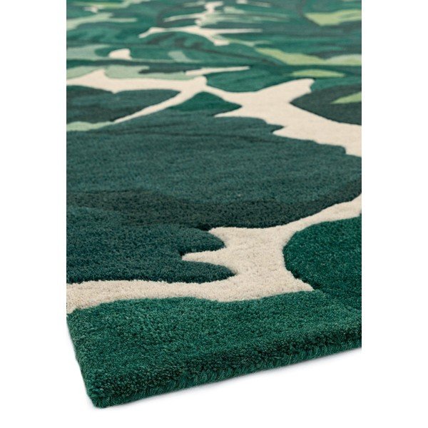 Tmavě zelený ručně tkaný vlněný koberec 160x230 cm Matrix – Asiatic Carpets-image-2