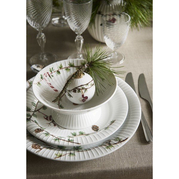 Bílá porcelánová mísa s vánočním motivem ø 16 cm Hammershøi Christmas – Kähler Design-image-3