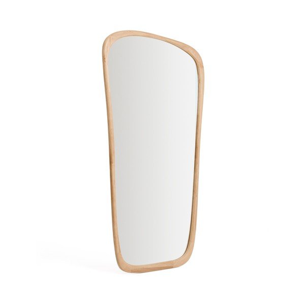 Nástěnné zrcadlo s dřevěným rámem 94,5x192 cm Alura – Kave Home