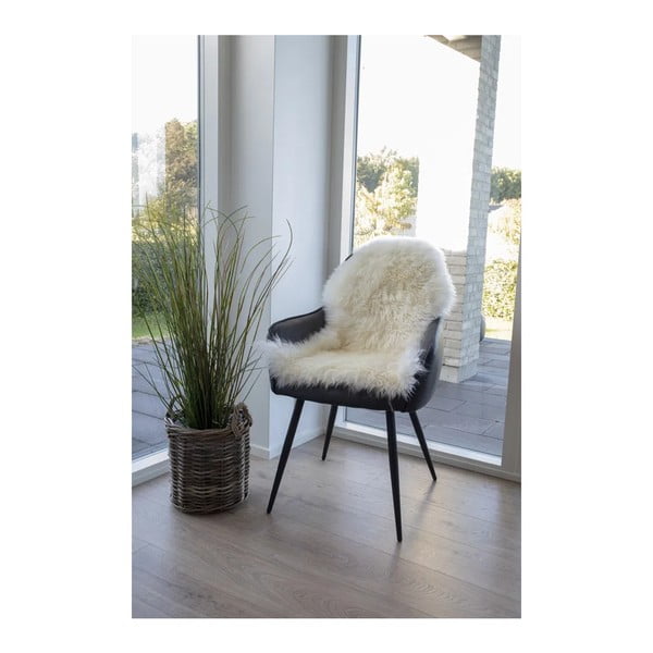 Bílá ovčí kožešina House Nordic, 50 x 85 cm-image-1