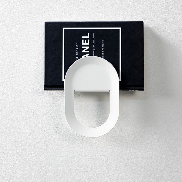 Bílý nástěnný ocelový háček Coucou – Spinder Design-image-1