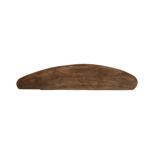 Police z mangového dřeva v tmavě přírodní barvě 80 cm Ginosu – Light & Living-image-1