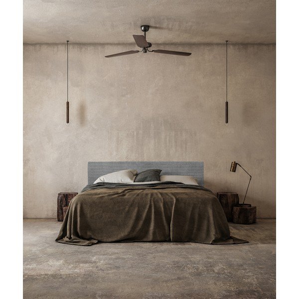 Šedé čalouněné čelo postele 165x52 cm Billie – Really Nice Things-image-3