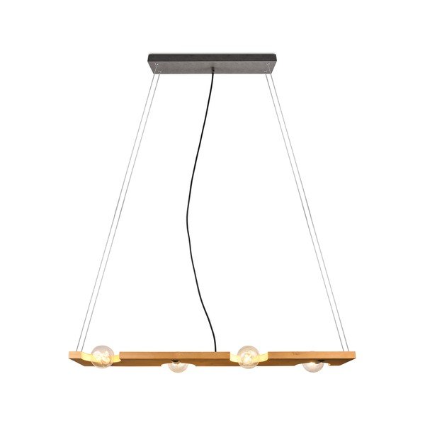 Závěsné svítidlo v přírodní barvě Tailor – Trio-image-4