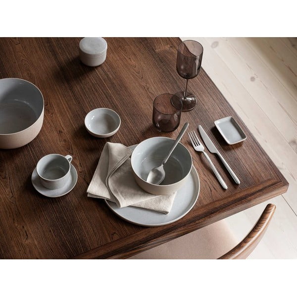 Krémově bílý lněný ubrousek Blomus, 42 x 42 cm-image-1