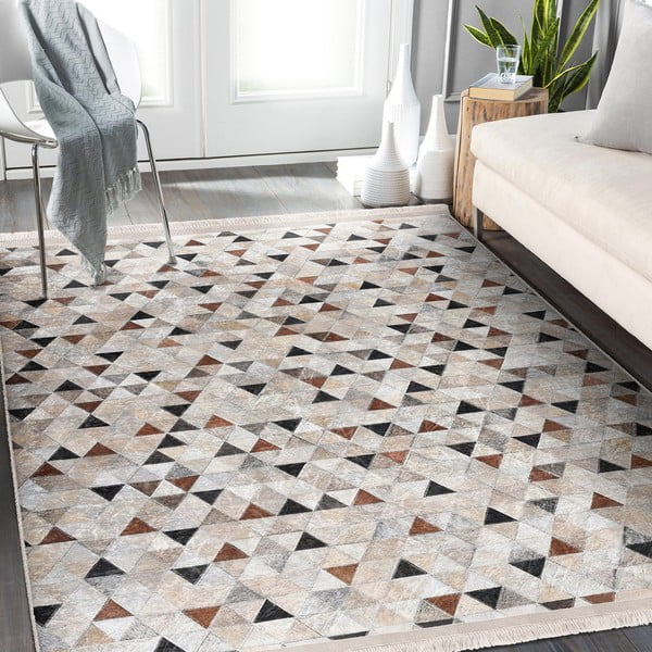 Šedo-béžový koberec 160x230 cm – Mila Home-image-3