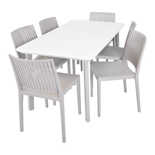 Béžová plastová zahradní židle Bars - Rojaplast-image-3