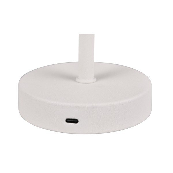 Bílá LED stmívatelná stolní lampa (výška 30 cm) Jeff – Reality-image-3