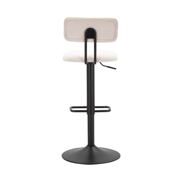 Bílo-černá barová židle s nastavitelnou výškou (výška sedáku 61 cm) Tina – Mauro Ferretti-image-3