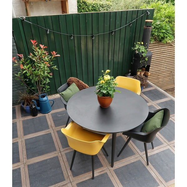 Kulatý zahradní jídelní stůl ø 128 cm Sophie – Hartman-image-1