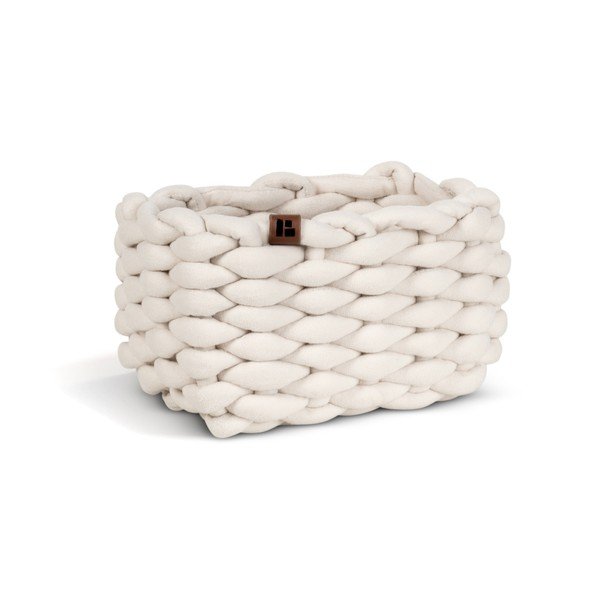 Látkový košík 20x15x11 cm Peach Skin S – Bigso