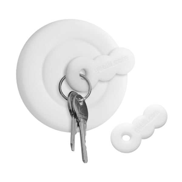 Samodržící věšák na klíče s magnetem Tiroasegno White