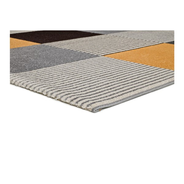 Oranžovo-šedý koberec Universal Gladys Lento, 80 x 150 cm-image-2