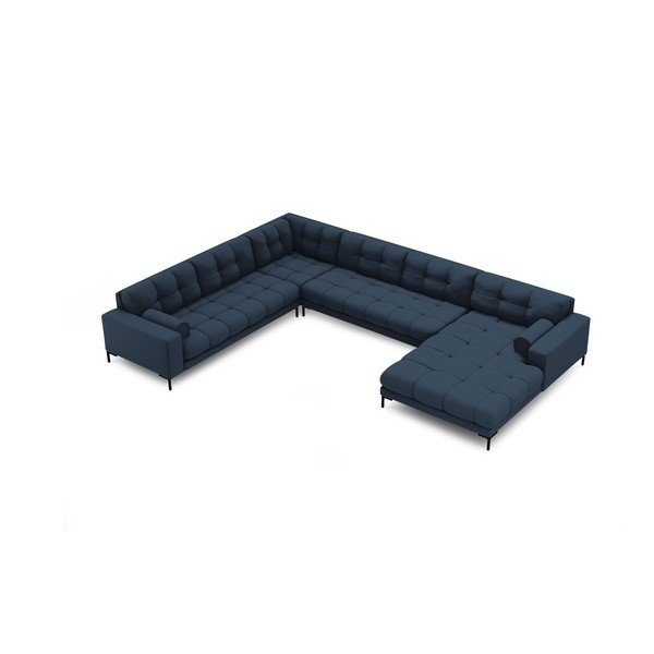 Modrá rohová pohovka (levý roh) Bali – Cosmopolitan Design-image-4