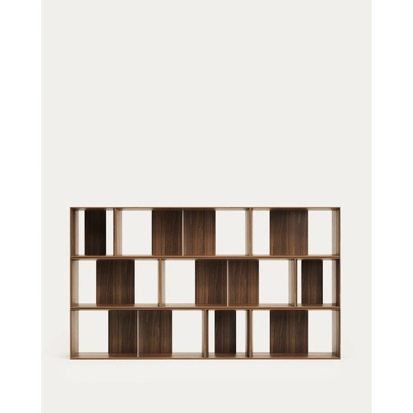 Modulární policový systém v dekoru dubu v přírodní barvě 9 ks 202x114 cm Litto – Kave Home-image-3