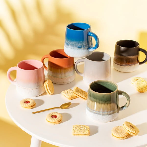 Černý hrnek z kameniny 360 ml Mojave – Sass & Belle-image-1