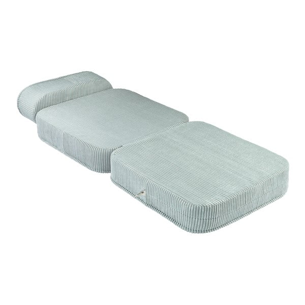 Manšestrové dětské křesílko v mentolové barvě Flip – Wigiwama-image-2