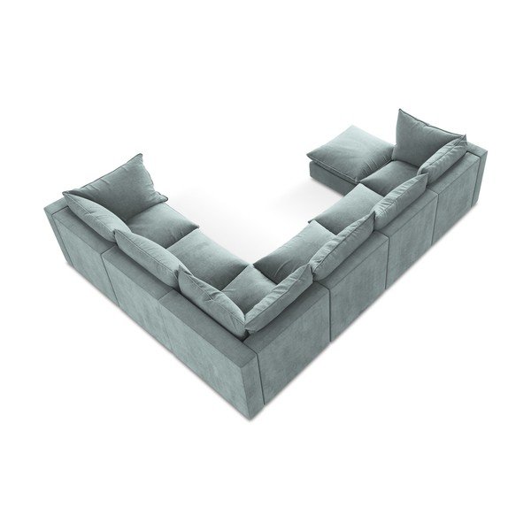 Modrá rohová pohovka (pravý roh/do "U") Manao – Makamii-image-3