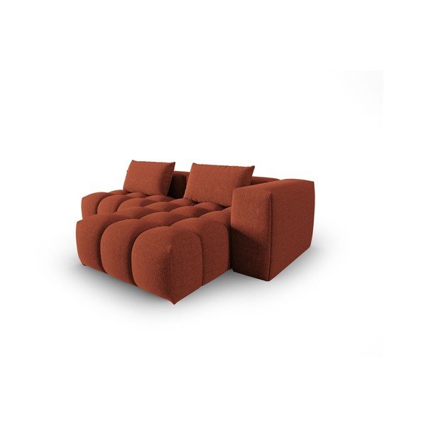 Rohová pohovka v terakotové barvě (pravý roh/s lenoškou) Verona – Cosmopolitan Design-image-3