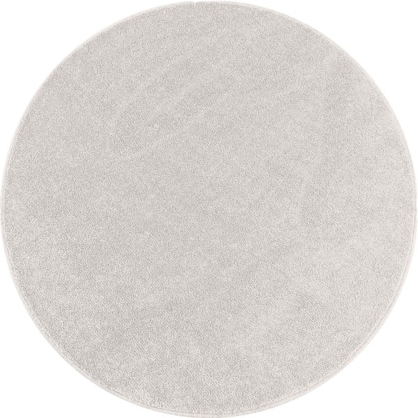 Šedokrémový kulatý koberec ø 160 cm Ata – Ayyildiz Carpets